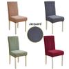1Pc Nordic Floral Dining Chair Covers Elastic Jacquard All-inclusive Chairs Protector Slipcover for Living Room Kitchen Banquet