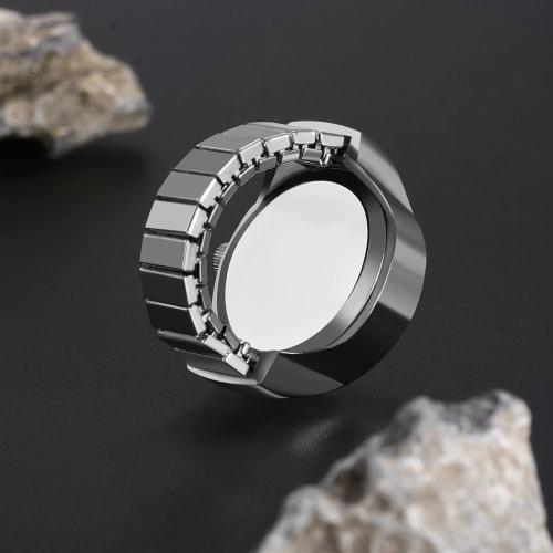 Lancardo Waterproof Ring Watch, One Size Fits Most, Analog, for Men and Women, Perfect Gift for Birthdays, Anniversaries, Valentine's Day, White Day,