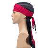 Elastic Silk Durag Thin Turban Hijab Adjustable Pirate Hat  Men Women