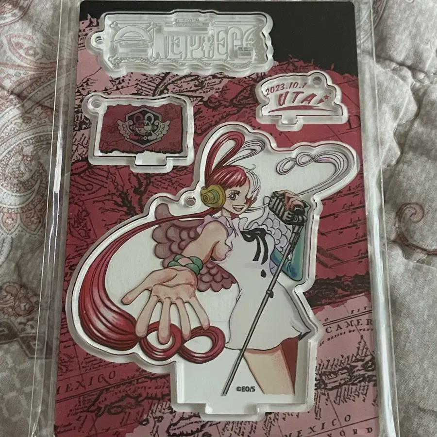 

One Piece Uta Birthday Diorama Acrylic Figure Film Red