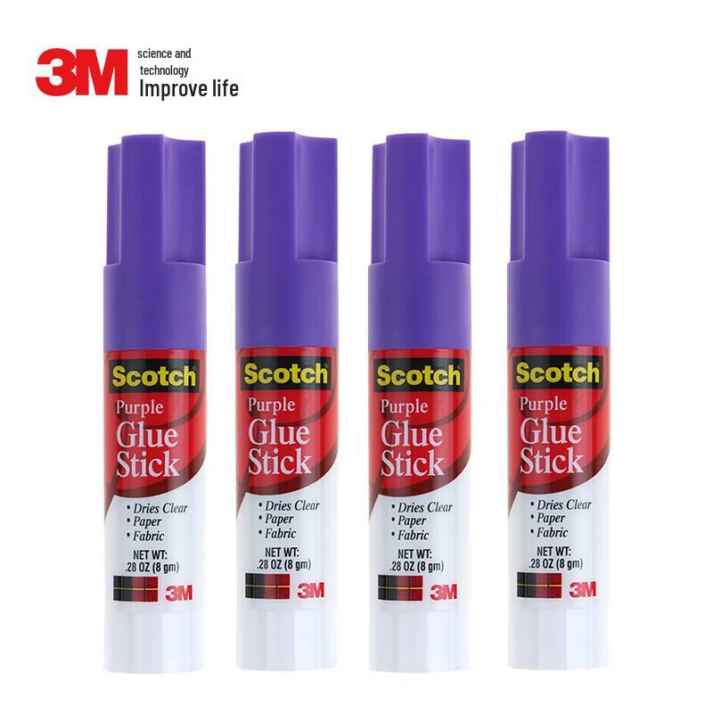 3M Scotch 6115 Color-Changing Glue Sticks