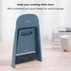 3-Piece Set Scraper Included Desktop Brush Dustpan PP Small Hand Brush Pan  For Pet Cleaning