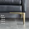 Metal Furniture Hardware Sofa Foot Cabinet Foot Tea Table Leg TV Cabinet Foot Porch Cabinet Bed Leg Support 8cm/10cm/20cm/25cm