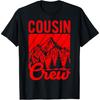 Cousin Crew Mountain Snow Family Best Crew Hike T-Shirt(1)