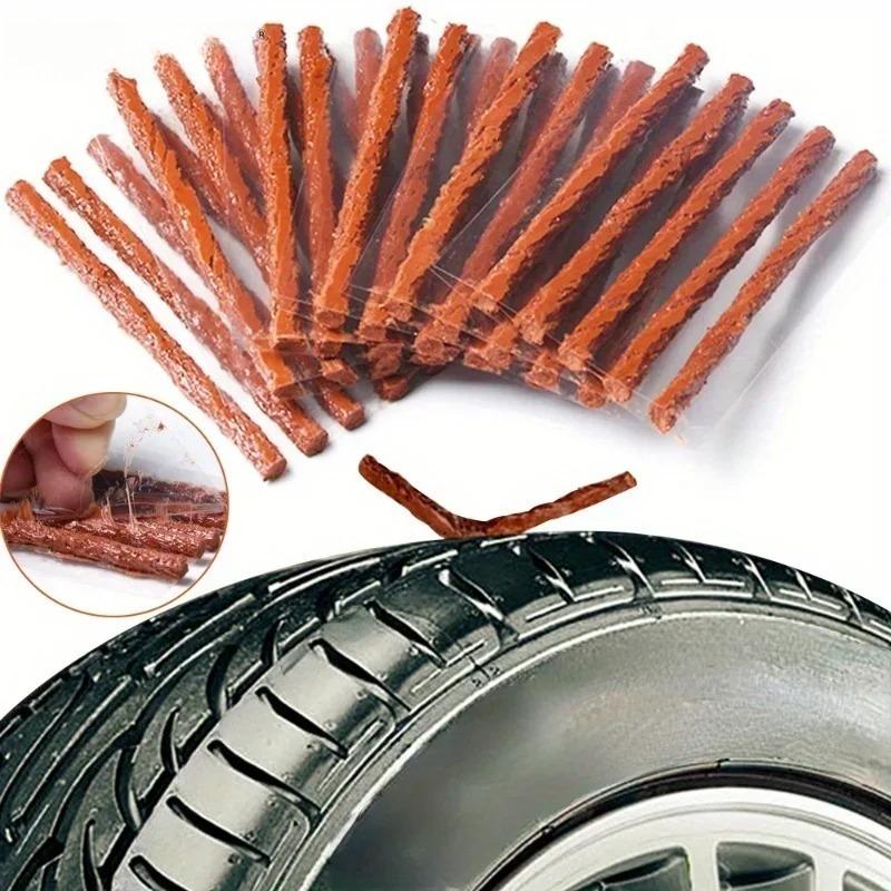 Strisce Ripara Gomme Moto Auto Striscia Sigillante Tubeless Tappo Striscia Gomma Foratura Pneumatico Accessori Universali Riparazione Gomme Auto Bici