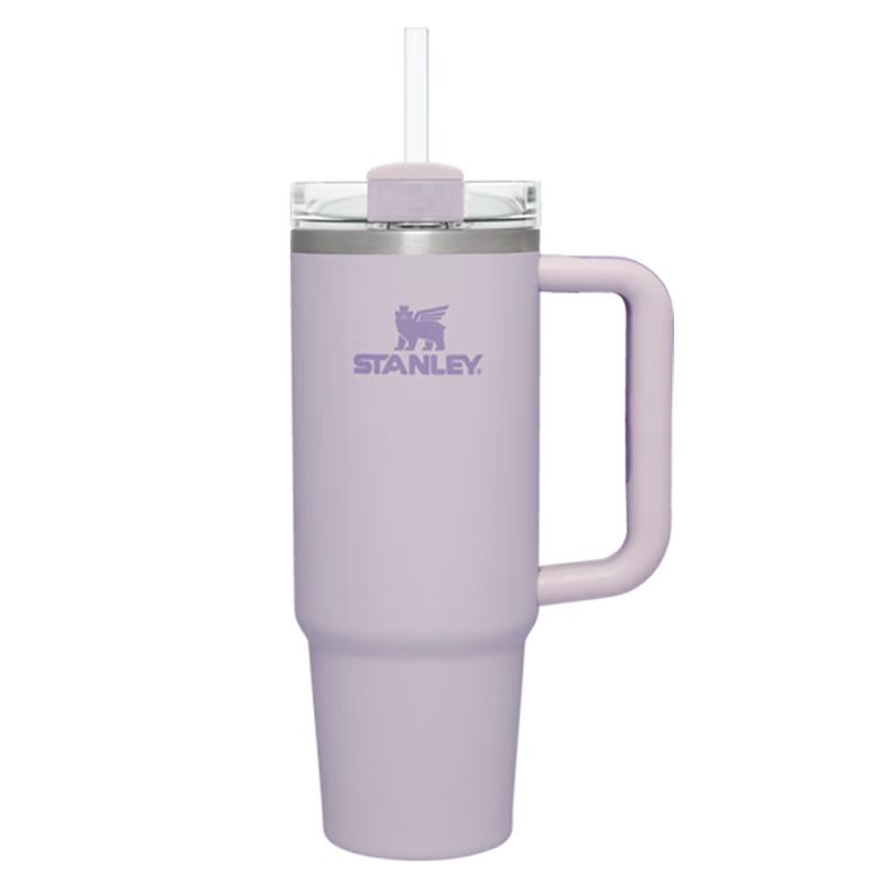 Термостакан Stanley Adventure H2.0 из нержавеющей стали с вакуумной изоляцией и соломинкой