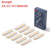 10 Stück Professionelle Saxophon-Blätter Ton mit Stärke 2.0/2.5/3.0 für Bb Tenor-Saxophon Blattteil Ausgezeichneter Klang