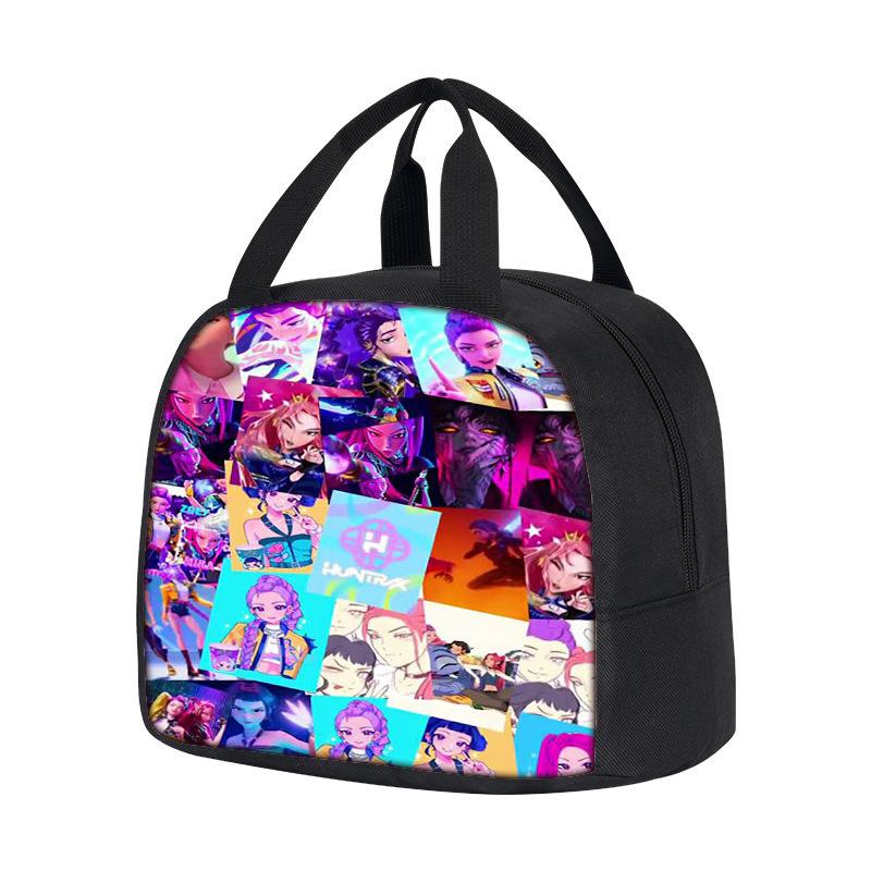 Anime Witch Hunter Group Men'S And Women'S Backpacks, Elementary School Students' Backpacks, Large-Capacity Printed Casual Backpacks