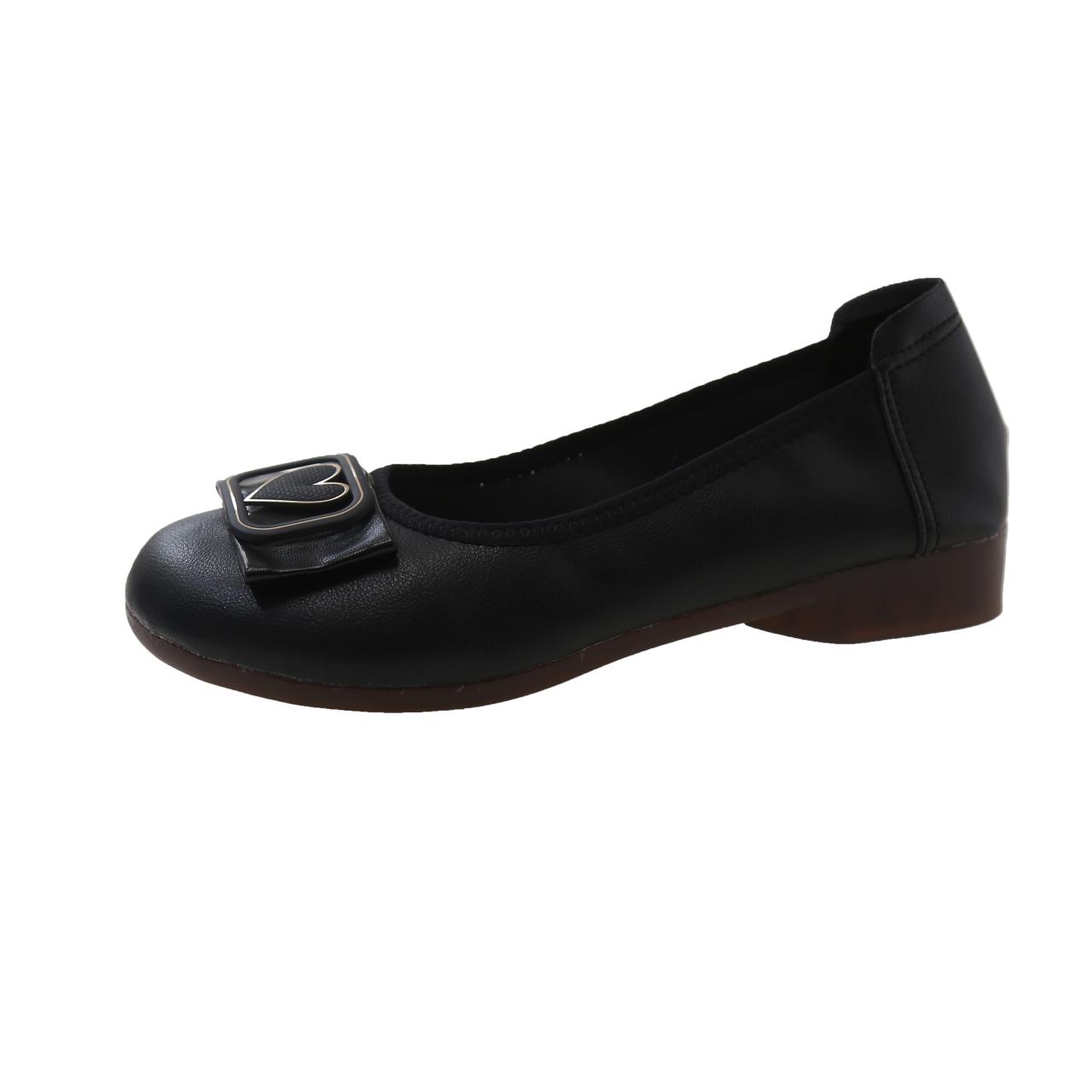 

Большие размеры женские туфли-лодочки балетки туфли на низком каблуке туфли с круглым носком босиком женские белые туфли без застежек на плоской подошве мокасины летние банты 40 чёрный