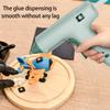Fast Preheating Glues Guns Set Adhesive Sticks Craft Guns Suitable for Crafting Home Repairs Industrial Use Metal Stand
