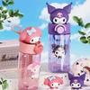 X&W 500ml Tritan Water Cup Leak-proof Water Bottles with Creative Doll Cover Cartoon My Melody Straw Travel Mug Children's Gift