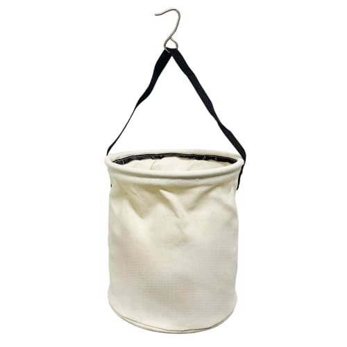WorkMaster Electrician's Bucket, White Canvas, WM-C32