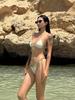 2026 Korean Style Solid Color Bikini for Women with Small Bust