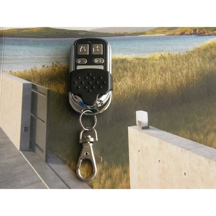 Emetteur portatif compatible Hörmann HSE 868, télécommande clone, 4 canaux, 868,3 Mhz CODE Fixe (non compatible avec les télécommand