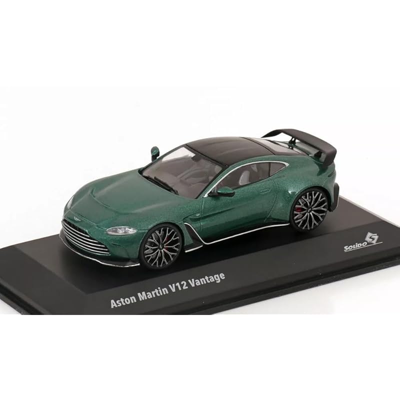 

Solid 1/43 aston martin V12 vantage 2023 зеленый мини-автомобиль SOLIDO Vantage [продукт]
