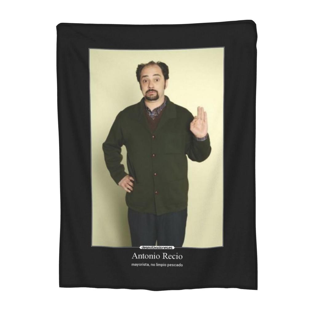 Antonio Recio Blanket Soft Warm Flannel Throw Blanket Plush for Bed Living Room Picnic Travel Home Sofa
