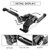 XIAXIA For NMAX 155 NMAX 125 2025 Adjustable Folding Scooter Brake Clutch Lever Handle nmax155 nmax125 2020-2025 Motorcycle Accessories (Titanium)