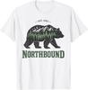 Northbound Bear Wilderness Adventure Vintage Outdoor Style T-Shirt