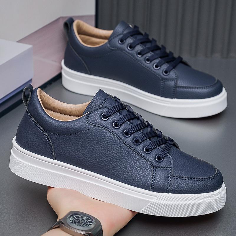 Modă de Toamnă Pantofi Mici Albi Pantofi Casual Pantofi de Skate pentru Bărbați Trend Sportiv Asortare Pantofi pentru Bărbați Confortabili Respirabili Antiderapanți Pantofi de Mers