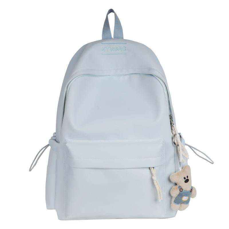 Schoolbag1011 new small backpack backpack cute travel solid color light travel large capacity backpack new bag