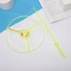 New Colorful Hand-push Flying Saucer Flying Disk Night Market Hot-selling Flying Fairy Children's Toys