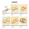 Stainless Steel C-Shape Open Bangle With Hollow Leaf Womens Bold Statement Bracelet