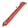 4FT High Visibility Inflatable Scuba Diving SMB Surface Signal Marker Buoy Accessory