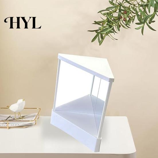 Precision Mirror Non-Reversing True Makeup High Clarity Desktop Vanity Men Women Image Inverted Standing Cosmetic High-precision