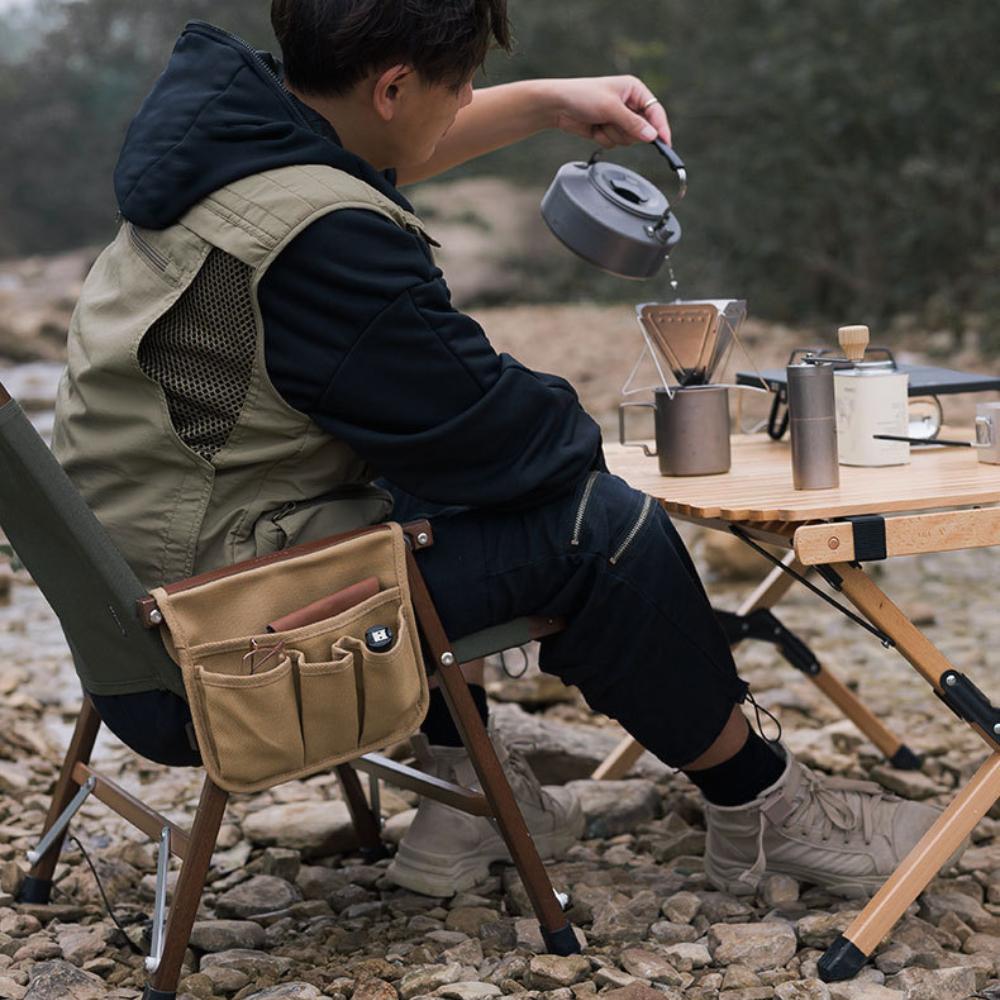 Outdoor Chair Armrest Hanging Bag Outdoor Camping Side Multifunctional Storage Bag Storage Bag