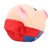Pet Bouncing Ball USB Rechargeable Interactive Washable Cartoon Pig Plush Sound Electronic Dog Toy for Puppy