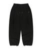 BROWNBREATH Stamp Tag Wide Sweatpants - Black