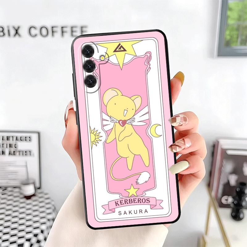Cardcaptor Sakura Cute Girl Soft Phone Case for Samsung A17 A37 A57 A16 A26 A36 A56 A15 A25 A35 A55 A14 A24 A34 A54 A13 A23 A33
