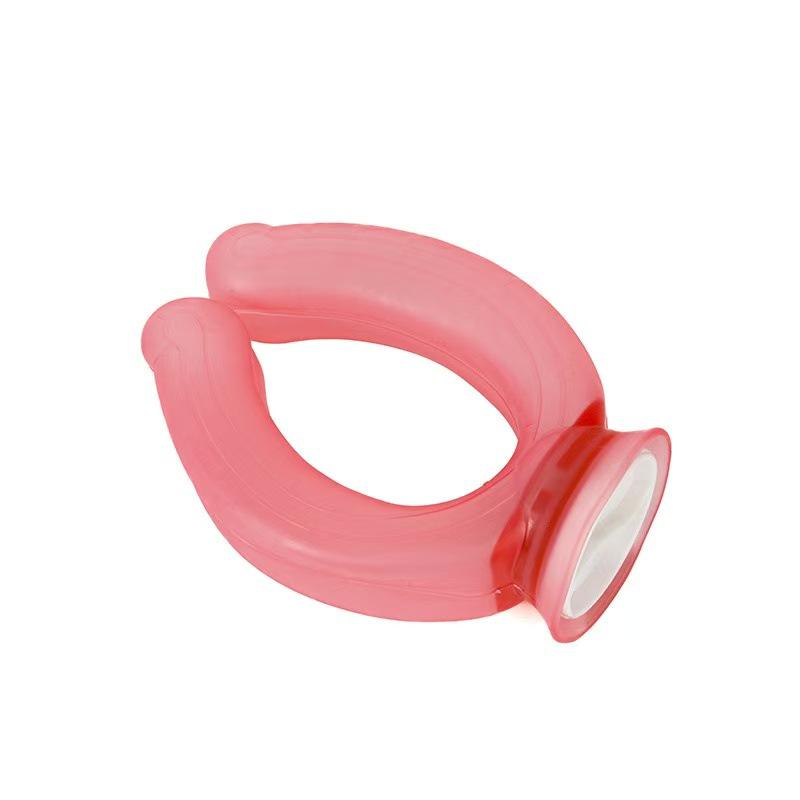 U-förmige Doppelnutzungs-Heiß-Kalt-Kompresse PVC-Heißwasserflasche für die Halswirbelsäule