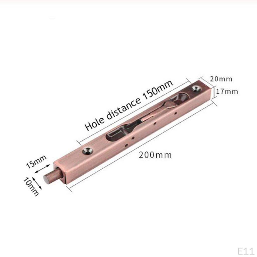 8 Inch Safety Door Stainless for Wooden Doors