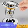 Multi-functional Strainer Detachable Drain Stopper Easy Installation Bounce Cores Drain Filter Detachable Design