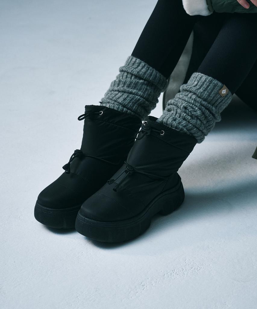Salt And Chocolate Cozy Padded Boots 412446010 (6Cm)