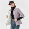 Winter Home Cotton Clothing Women's Short-sleeved Seven-minute Sleeve Padded Thickened Plus Size Cotton Jacket Can Be Worn Underneath The Female 2509