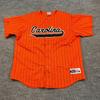 Vintage 90-tal Majestic Carolina Tar-Heels Basebolltröja 2XL 26x31 Orange