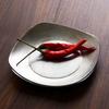 Stainless Steel Seasoning Dish Golden Korean Pickle Dishes Bone Dish   Table Sauce Appetizer