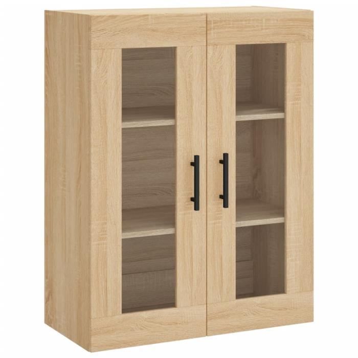 VidaXL Armoire murale chêne sonoma 69,5x34x90 cm 828503