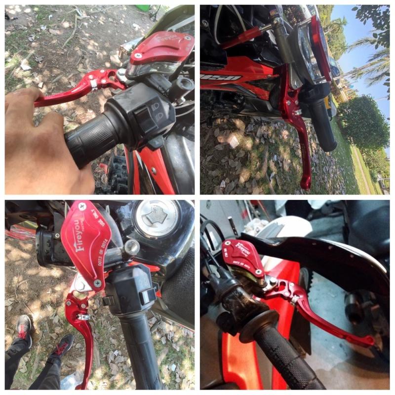 CNC Clutch Brake Pump Lever Adjustable Handle Hydraulic Motorcycle Racing Universal for Citycoco Modified Accessories Parts