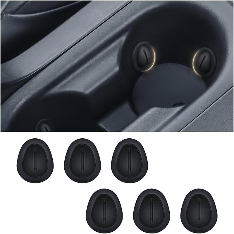 Shock-Absorbing Water Cup Limiter Cup Stopper Car Cup Holder Insert Small Footprint Good Shock Absorption For Bottle