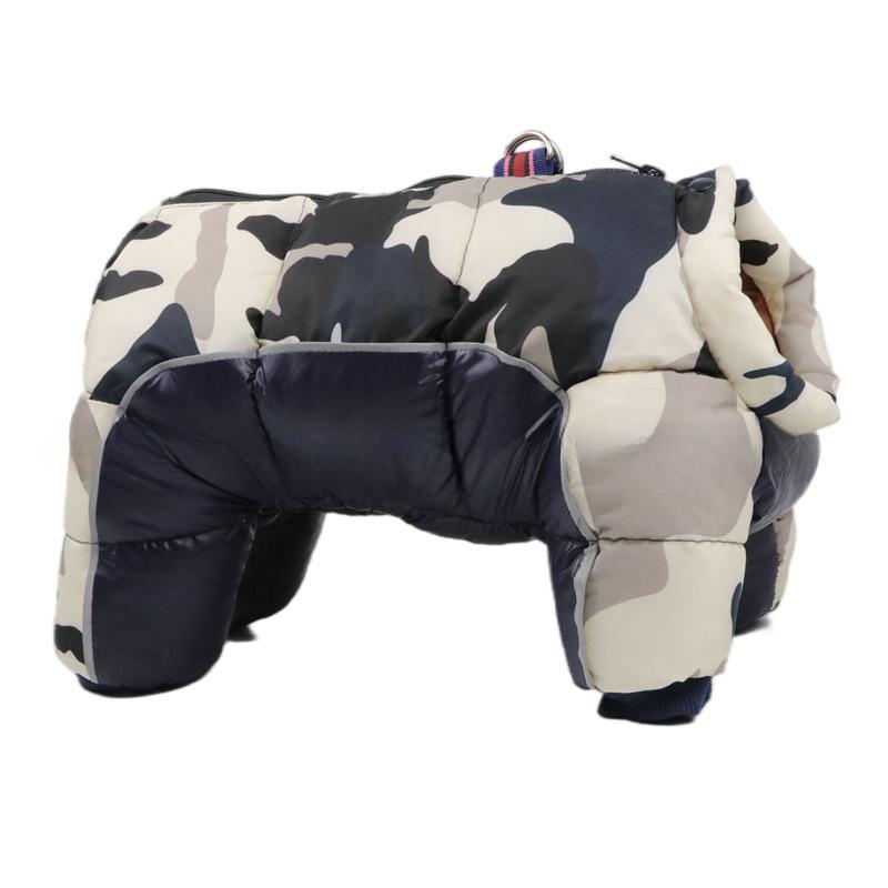 

Одяг для домашніх собак, морозостійкий зимовий одяг, потовщений теплий бавовняний одяг, одяг для ведмедиків і цуценят на чотирьох лапах, камуфляжний одяг 24