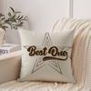 Classic Star Print Pillow Case Home Decor Throw For Sofa Bed Car Room Decor Gift Idea