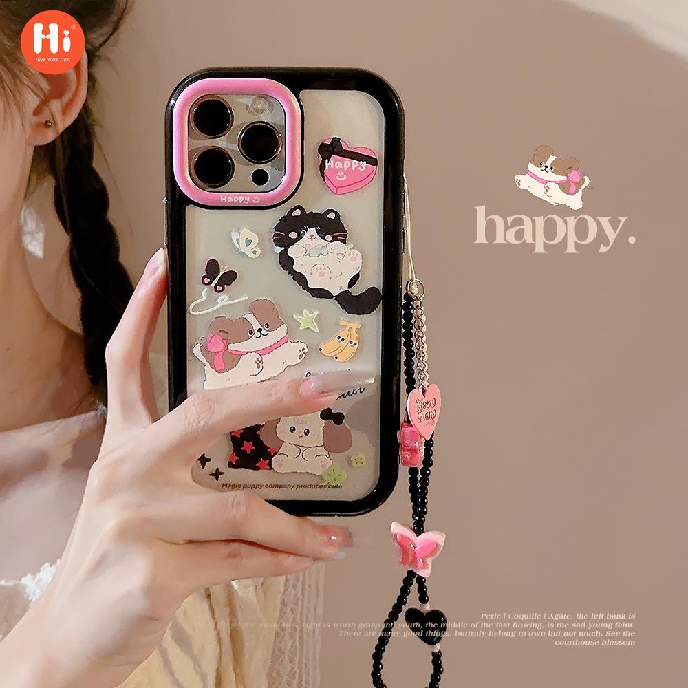 

Чехол для iPhone 15 14 13 12 11 Pro Max XR XS X 7 8 Plus SE Mini Роскошный силиконовый бампер Прозрачный жесткий чехол для ПК Капа