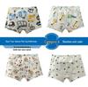 Children's Combed Cotton Triangle Briefs & High-Waisted Leggings for Girls