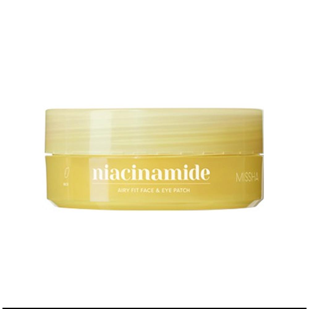 

[MISSHA] Airy Fit Niacinamide Brightening Face & Eye Patch 60EA
