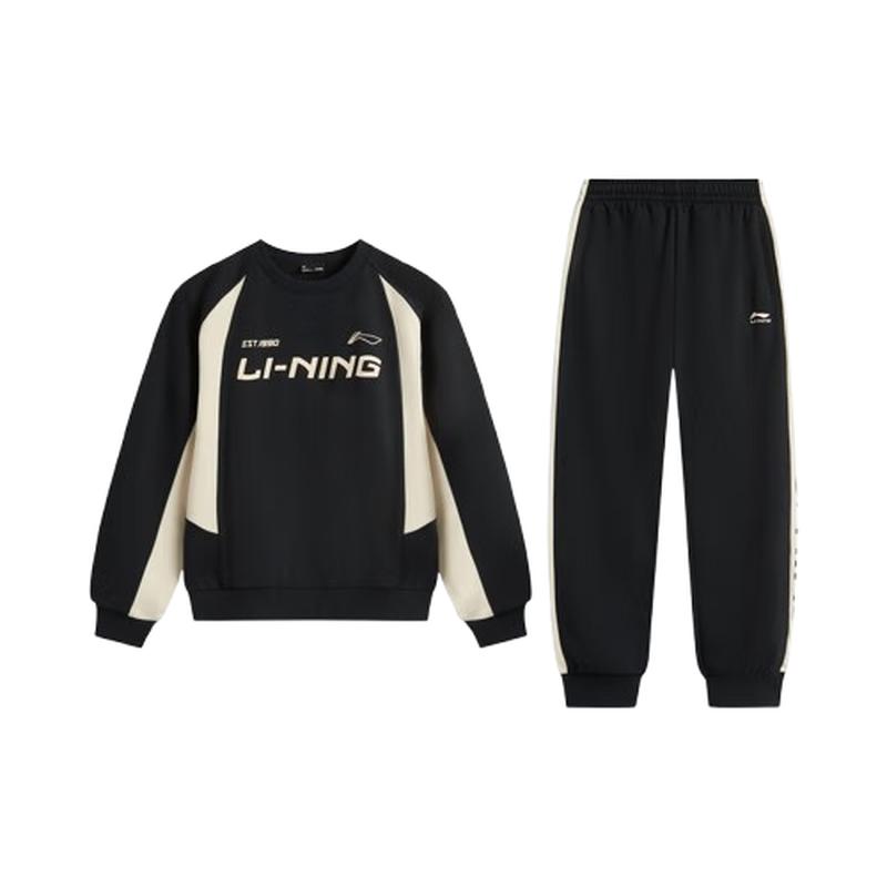 

Li-Ning Youth Pullover Sweatshirt & Cuffed Pants Set XS