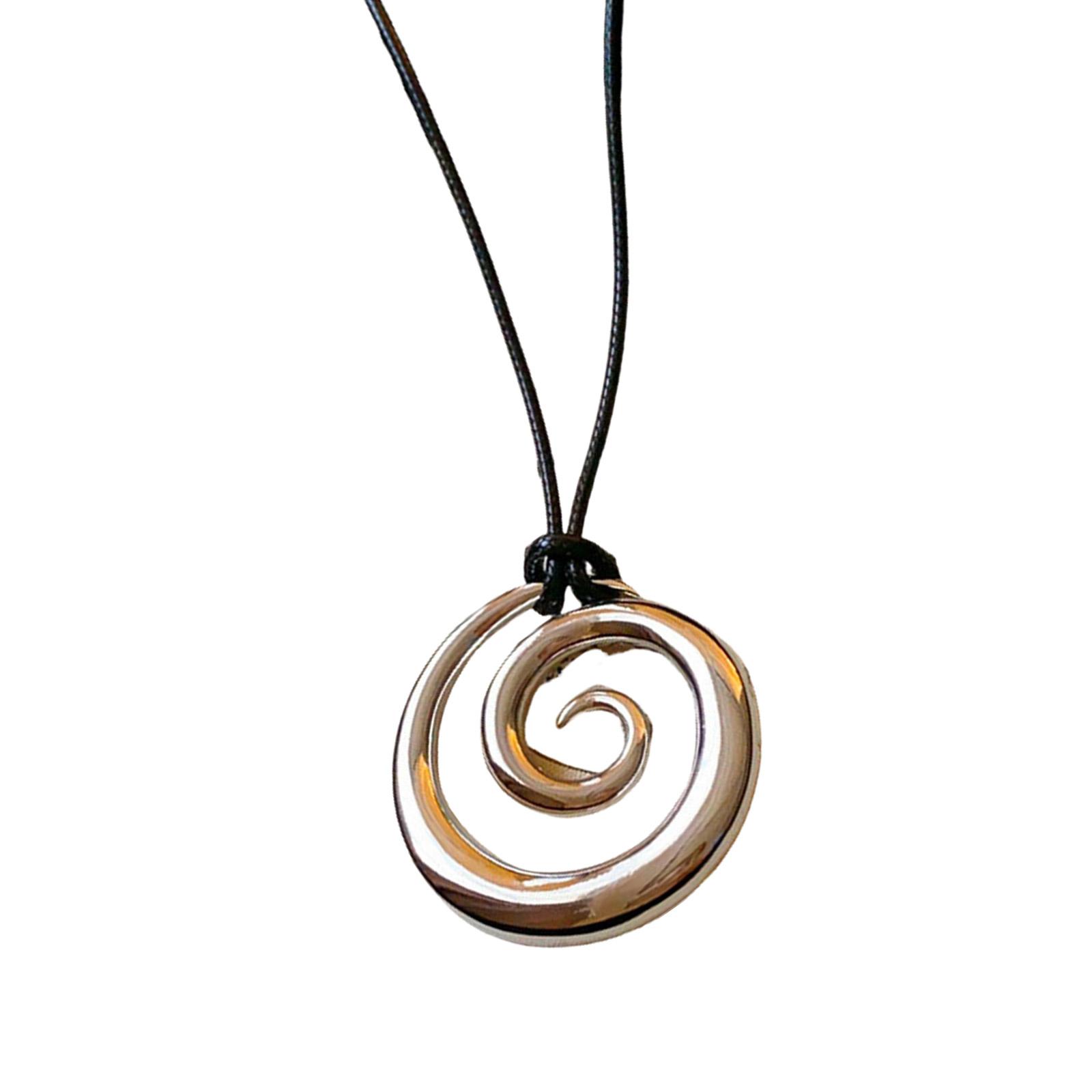 

Fashionable Metal Pendant Necklace Everyday Wear Necklace Suitable for Women Perfect for Sweaters in Autumn and Winter 1 серебряный