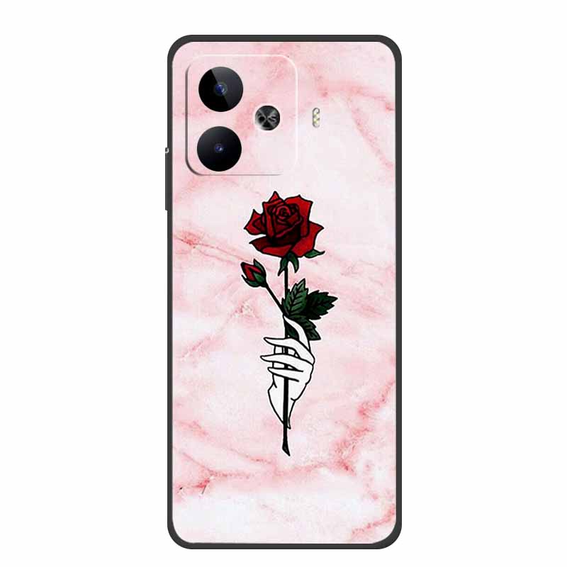 Case For Vivo iQOO Z9 Turbo Marble TPU Soft Silicone Back Cover For iQOOZ9 Turbo V2352A Phone Cases Shockproof Mica Painted Capa